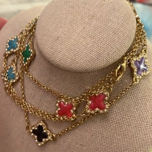 New no Tags Beautiful Amrita Singh Noho Filigree Clover 🍀 Necklace